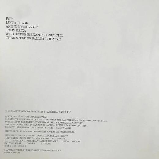 美国芭蕾舞团图集 500余幅插图 精装大16开 商品图3