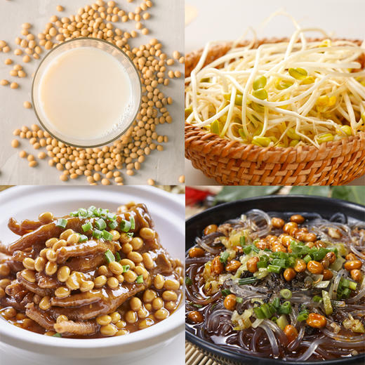 【食品】黄豆当年新豆子豆浆食材非转基因黄豆杂粮2斤 商品图4