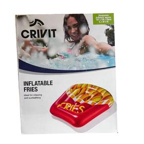 【包邮直发】麦当当薯条大浮排   最大承重100kg 优质PVC原材料，不含双酚A，厚实柔软耐用，不易渗漏，无毒环保安全