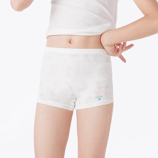 都市丽人眯雅佳童裤舒肤棉平角裤纯棉平角女童内裤JKT511 商品图3