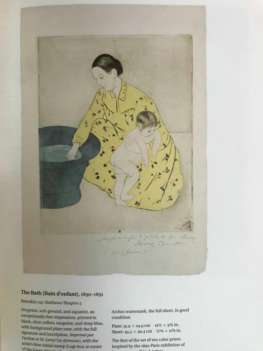 玛丽·卡萨特：艺术家工作室的版画与绘画 41幅彩色127幅黑白插图 平装16开 商品图11