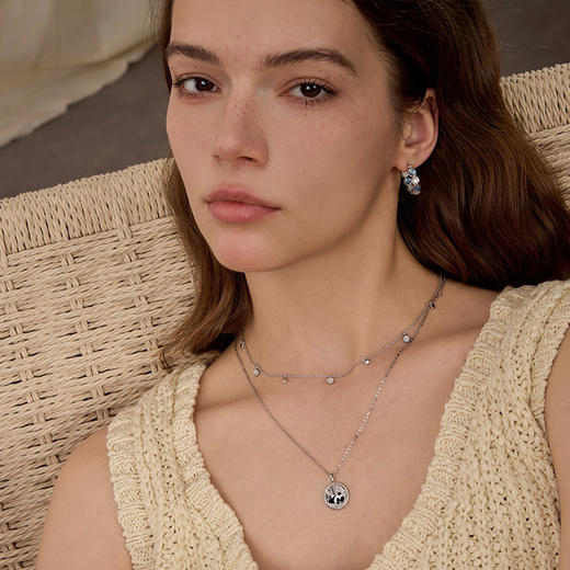 ARSIS 丨 公益联名款 山水熊猫淘气宝项链/熊猫小戏精项链 商品图6