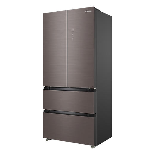 东芝冰箱（12978）GR-RF540WE-PG1A8墨茶棕 速冷冰鲜 雾化保鲜 PureBIO空间净味 精控感温 商品图1