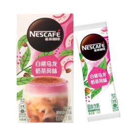 【亚欧超市】雀巢咖啡白桃乌龙奶茶饮品95g/盒