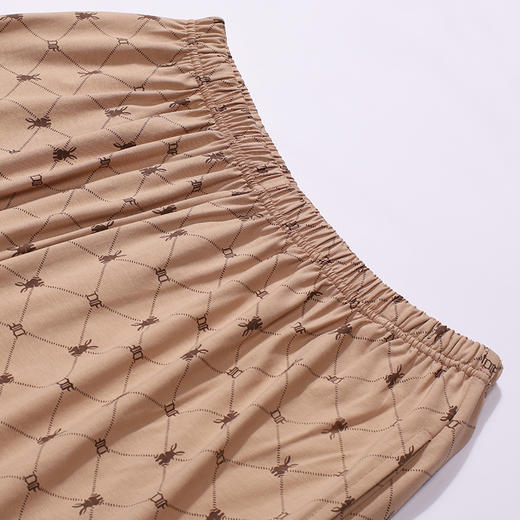 都市丽人都市锋尚睡衣超值精选短袖长裤26支CVC单面薄男士棉质套装FHT1F9 商品图4