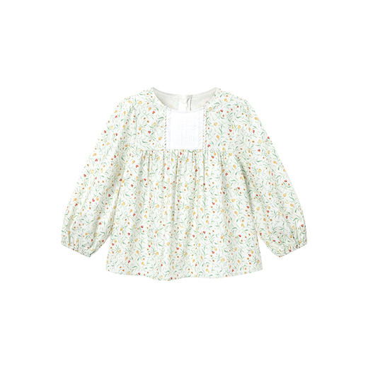 【商场同款】英氏儿童T恤春秋儿童长袖女童纯棉T恤新款上衣 商品图4