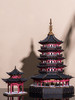 杭州西湖雷峰塔中国古建筑榫卯积木玩具古风拼装国潮纸玩模型礼物 商品缩略图4