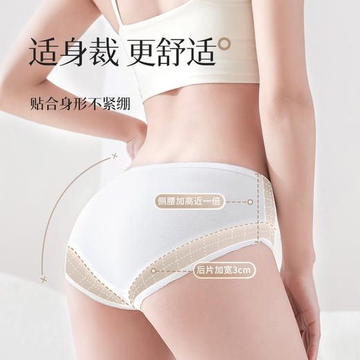 【无菌级】NEW「包臀款」7A抗菌 Freego纯棉一次性内裤女「蜜桃臀党最爱」 商品图2