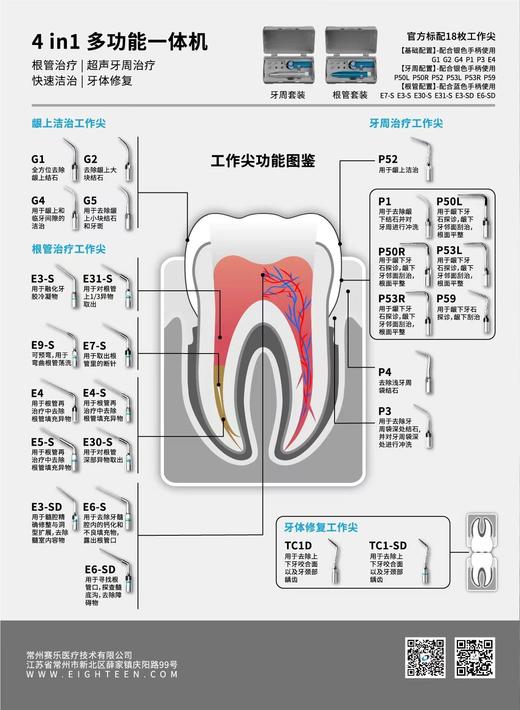 牙周治疗仪八颗牙 商品图3