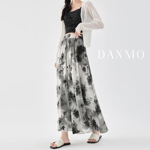 秒变の国风美人【中式印染面膜裤裙】 雪纺柔滑面料一触即凉 宽松版型更遮肉 穿脱无负担 国风水墨画/新中式美学 商品图8