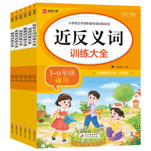 小学语文字词积累专项训练系列(全6册) 商品图0