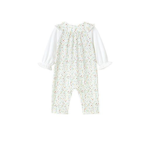 【商场同款】英氏婴儿衣服夏季长袖可爱女宝宝纯棉连体衣新款 商品图4