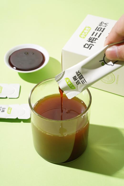 乌梅三豆饮 | 宝宝版的酸梅汤 用苹果替代白砂糖 配料表只有苹果、绿豆、黄豆、黑豆、乌梅【拾爸精选】 商品图0