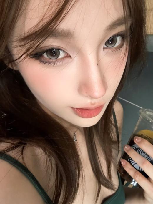 utoocon 钻石猫眼系列 棕/灰/蓝/粉 14.2mm 月抛 非离子 商品图4