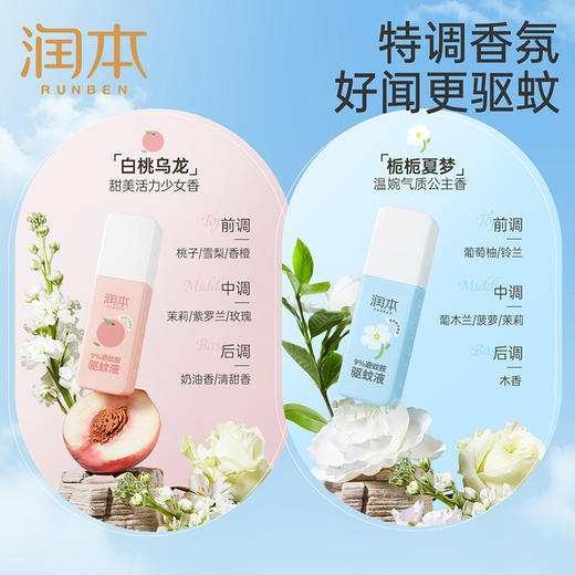 润本9%避蚊胺驱蚊液75ml驱蚊喷雾户外防蚊叮咬婴儿喷雾 商品图2