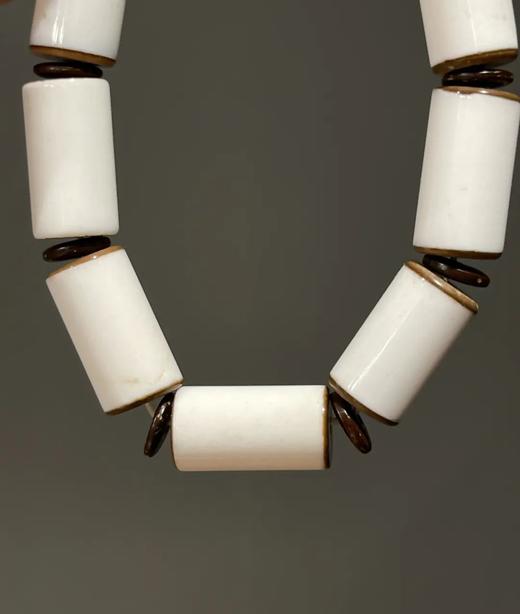 天然黑边白玛瑙勒子珠手链，顺丰包邮 商品图9