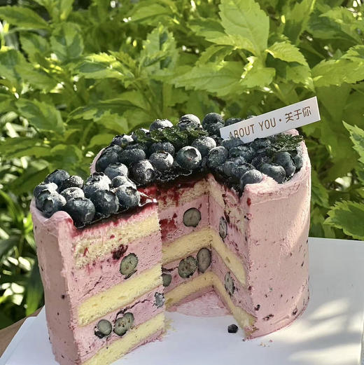 蓝莓特调奶油蛋糕 商品图2