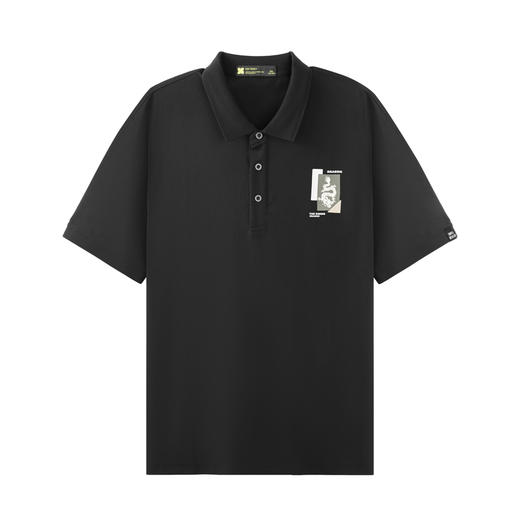 【新品上新】HX 夏季翻领短袖合体T恤透气凉爽Y102420045101/02POLO杉 商品图4