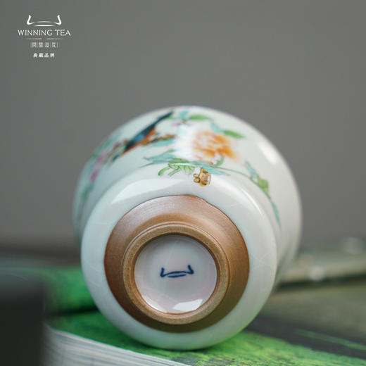 问鼎汝窑掬泉杯 （花鸟）（缺货） 商品图4