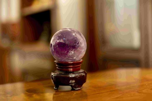 七色水晶球摆件 商品图4