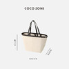 刘一一&COCO ZONE简约时尚大容量帆布水桶包休闲单肩包 23C29532 商品缩略图1