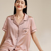 金三塔100%桑蚕丝女真丝睡衣短袖衣裤套舒适凉感时尚家居服睡衣可外穿   YSFBA499/YSFBA408（限价款） 商品缩略图2