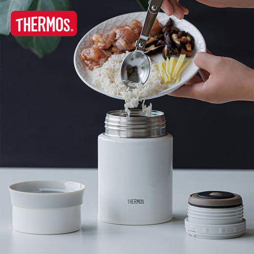 膳魔师316不锈钢焖烧罐保温杯饭盒便当盒附勺520ml 商品图1