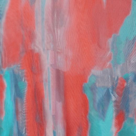 夏季新款彩色扎染男士上衣潮流宽松休闲长袖时尚百搭渐变T恤 商品图3