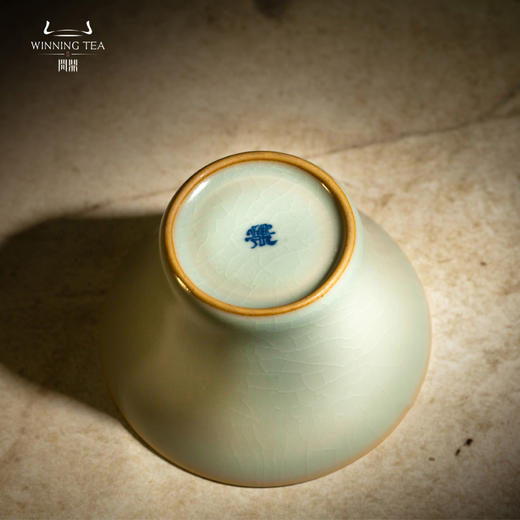 问鼎汝瓷收藏款天青马蹄杯 商品图2