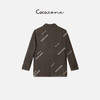 刘一一&COCO ZONE"黑标西服"美拉德citywarm百搭西式外套23C30329 商品缩略图1