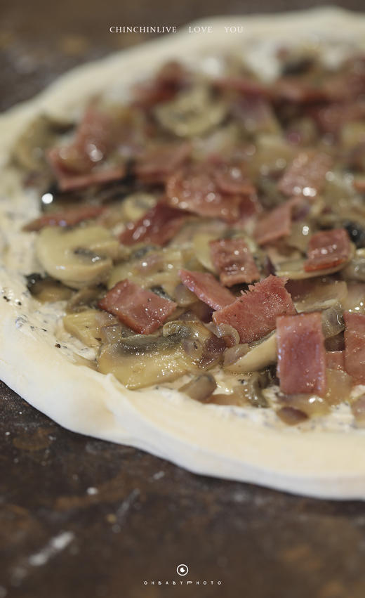 黑松露菌菇培根披萨 商品图1