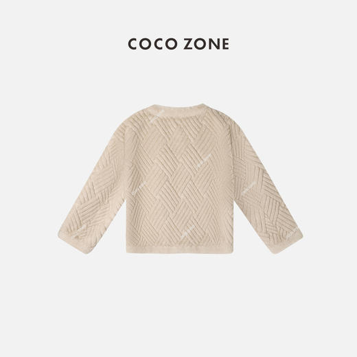 COCO ZONE法式复古简约舒适绒面纹理冬季保暖外套23C30658 商品图1