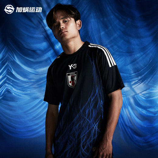 SFS正品 Adidas阿迪达斯×Y3联名款  日本主场球迷版球衣 IU0964 商品图2