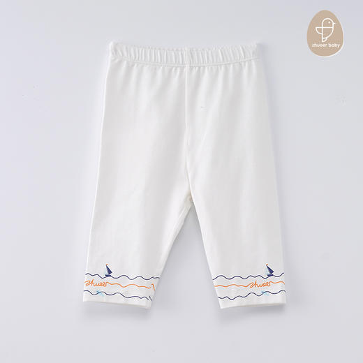 【夏季爆款】卓儿女童纯棉打底裤女宝宝裤子夏薄款女孩修身弹力裤子 商品图5