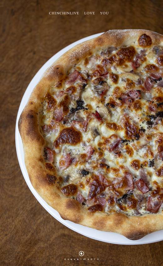 黑松露菌菇培根披萨 商品图3