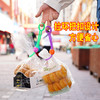 「9.9元到手12条！拼团bao款」零食封口绳彩色封口绑带 食品保鲜封口夹创意捆扎绑绳多功能拉环扣收纳整理 商品缩略图1