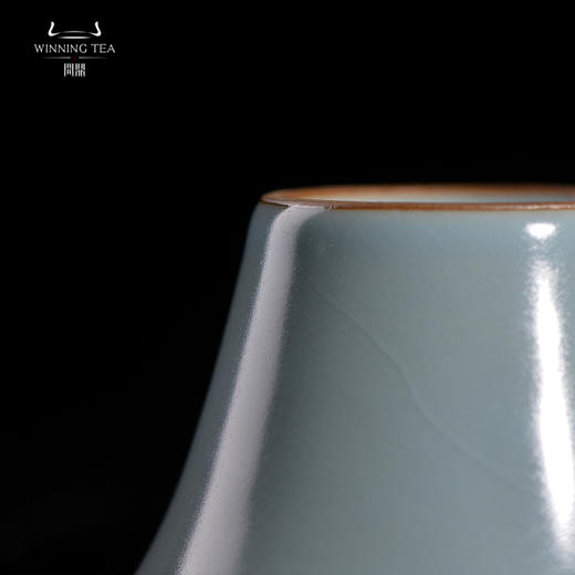 问鼎汝瓷收藏款天蓝马蹄杯（缺货） 商品图2