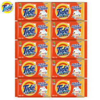 汰渍全效洁净洗衣皂116g*10块 温和去渍不伤手 肥皂透明皂 内衣可用 /家庭清洁/纸品 /衣物清洁 /洗衣皂 商品图4