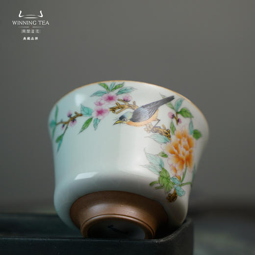 问鼎汝窑掬泉杯 （花鸟）（缺货） 商品图2