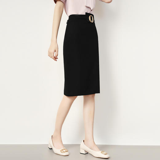 【简约气质】罗蒙女士半截裙百搭时尚经典日常包臀裙半身裙女 商品图1
