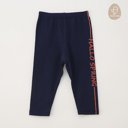 【夏季爆款】卓儿女童纯棉打底裤女宝宝裤子夏薄款女孩修身弹力裤子 商品图2