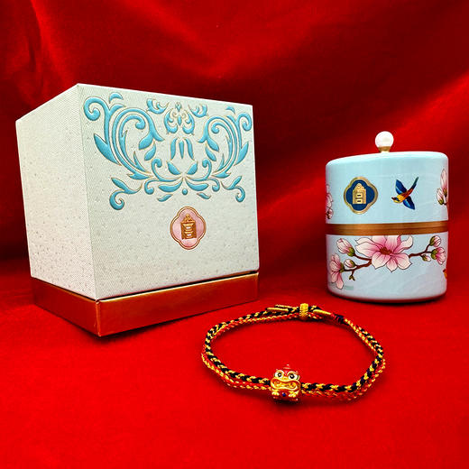 【权威出品】故宫瑞兽手绳 含纯金0.8克 带礼盒 带证书 商品图12
