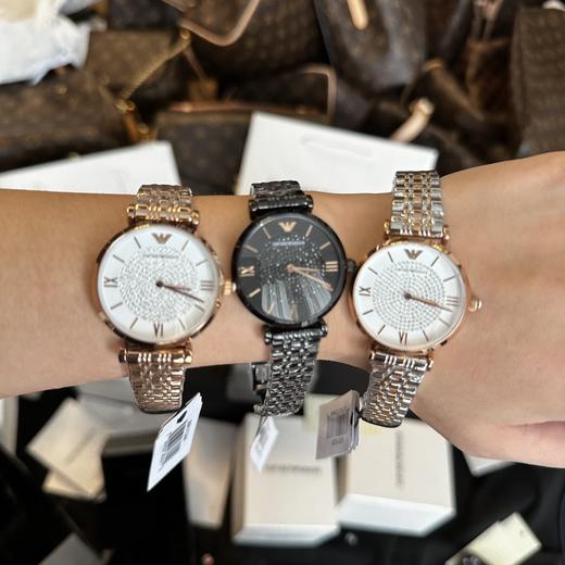 阿玛妮满天星AR1926手表女士新款十大简约气质时尚防水女士AR11245手表 商品图1