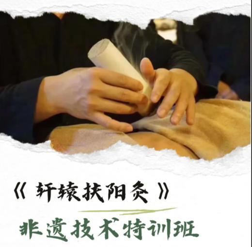 《轩辕扶阳灸》非遗技术特训班 商品图0
