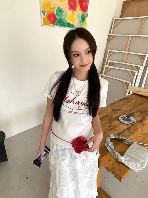 <曾小咸推荐>  爱心图案T  商品图3