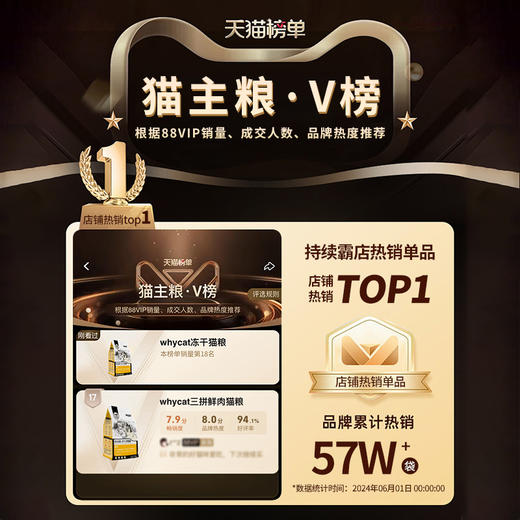 whycat猫粮50g试吃鸡肉鲜肉 商品图4