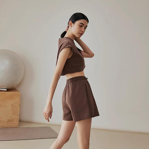 跃牌【禅语梵心】夏季新品瑜伽服运动服跑步休闲短裤DK2591 商品图1