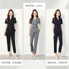 【双排扣短袖西服+长裤】罗蒙夏季女士套装商务时尚百搭两件套女 商品缩略图1
