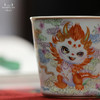 问鼎汝瓷鼎峰系列天青壬寅精工款小可乐杯（龙之风云） 商品缩略图3