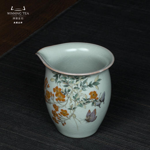 问鼎汝窑特大茶海（蝶恋春深） 商品图2